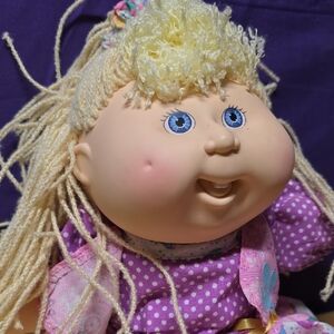 Purple and Cream Doll with Accessories